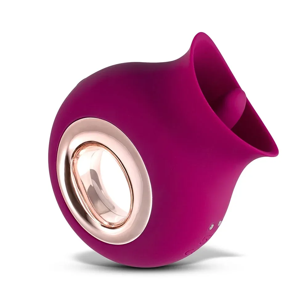 Honey Play Box Alvina Luxury Tongue Licking Clitoral Vibrator Magenta - Image 2