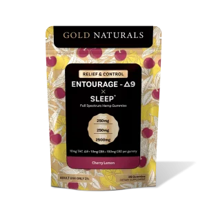 Gold Naturals Entourage Δ9 x Sleep Gummy