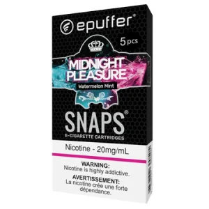 Buy SNAPS® Cigalike Midnight Pleasure Vape Cartomizers