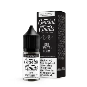 Coastal Clouds Red White Berry Nic Salt Vape Juice 30ml