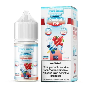 Salt Rocket Pop Freeze Tobacco Free Nicotine E-Juice 30ml | Pod Juice