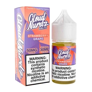 Salts Grape Strawberry Synthetic Nicotine 30ml E-Juice | Cloud Nurdz