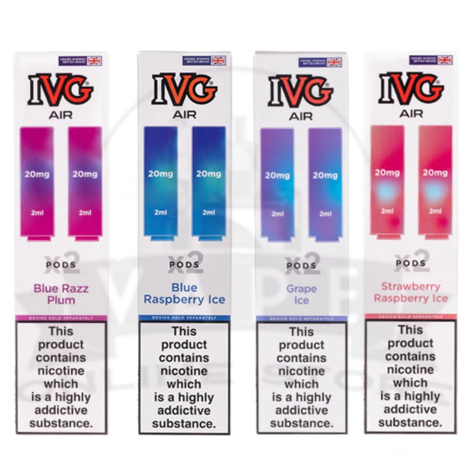 IVG Air Pods 20mg Prefilled | 3.99£ Only - Image 2