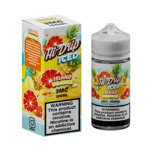 Hi-Drip Iced Island Orange 100ml Vape Juice