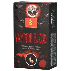 SONAVI Vampire Blood Backflow Incense Cones - 10pc 12 Pk
