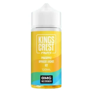 Fruits Pineapple Apricot Lychee Ice 120ml E-Juice | King's Crest