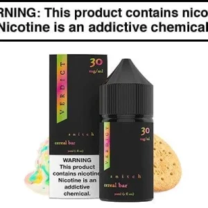 SNITCH (CEREAL BAR) BY VERDICT SALTS 30ML