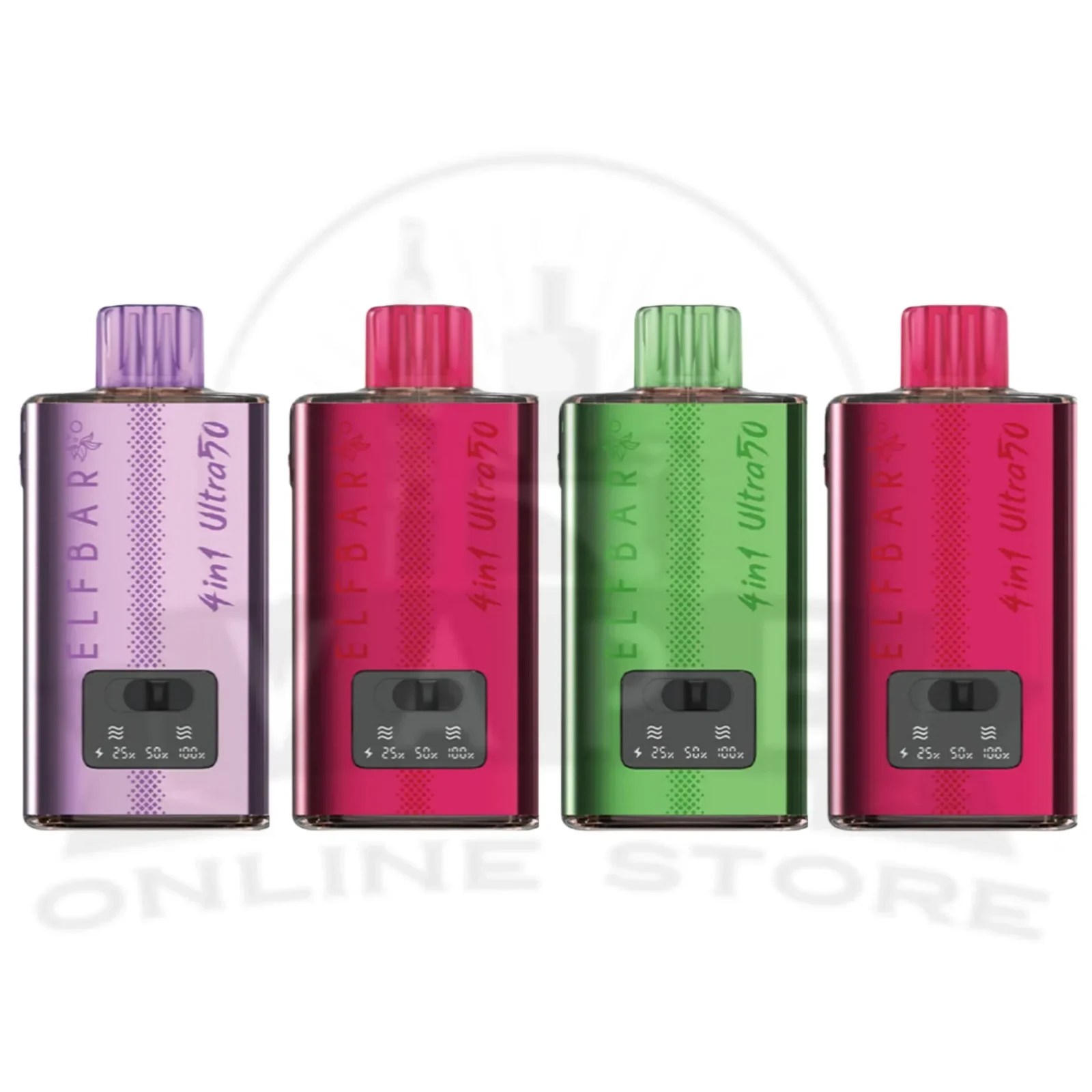 Elf Bar 4-in-1 Ultra 50k Prefilled Pod Kit
