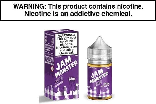 GRAPE JAM BY JAM MONSTER SALT NIC 30ML