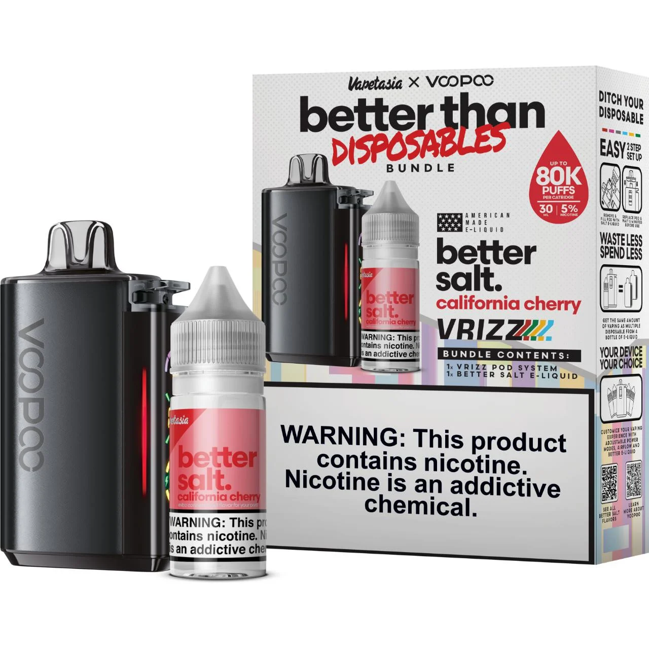 Better Salt x Voopoo Vrizz Bundle Kit | 25MG