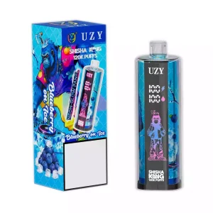 UZY SHISHA HOOKAH KING 120000 Puffs Crystal 120K Disposable Vapes Wholesale Bulk Buy Rechargeable Smart Display Portable