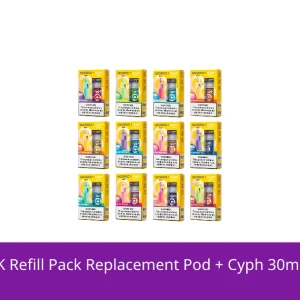 Voopoo Navi 80K Refill Pack Replacement Pod + Cyph 30mL Salts Bundle