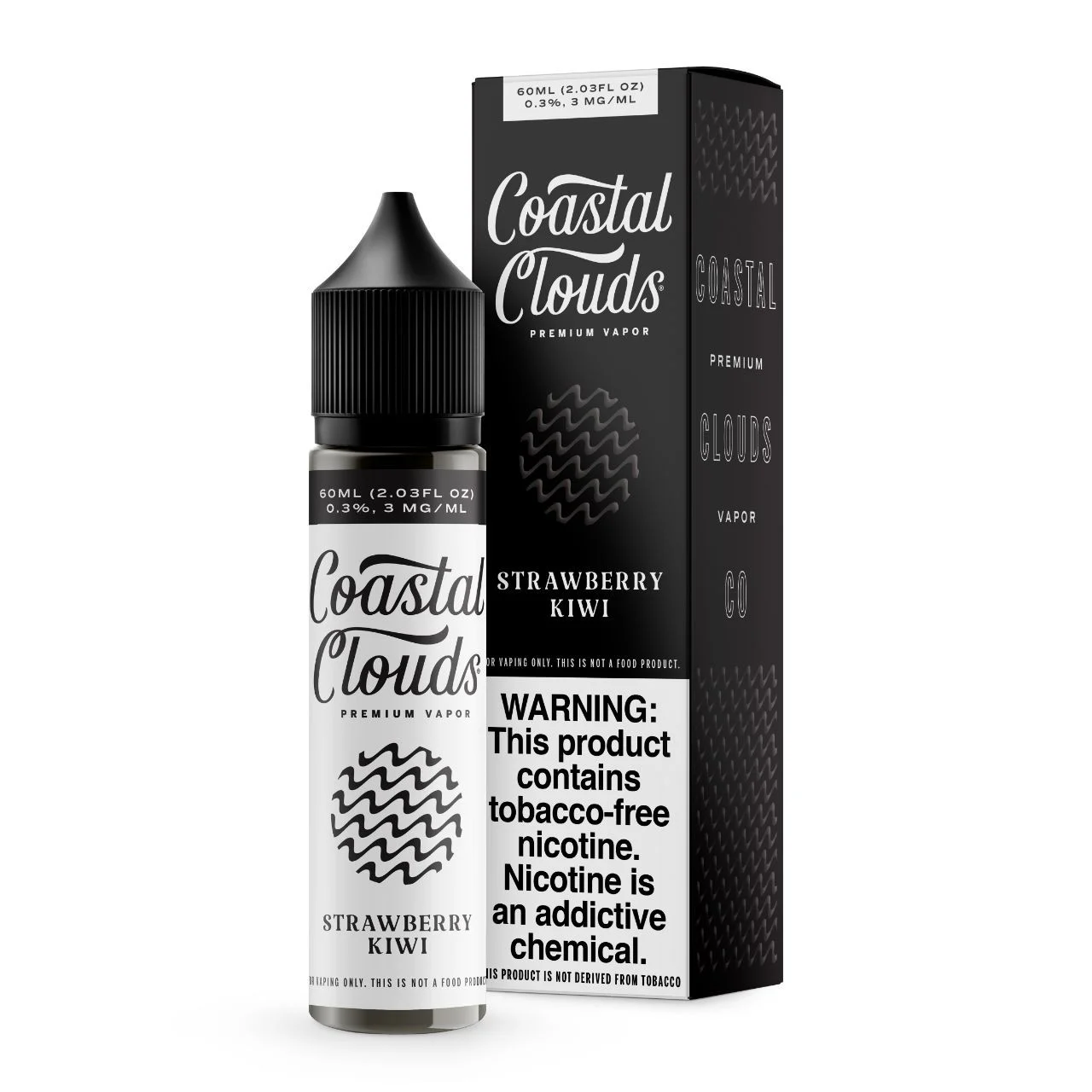 Strawberry Kiwi 60ml E-Juice | Coastal Clouds