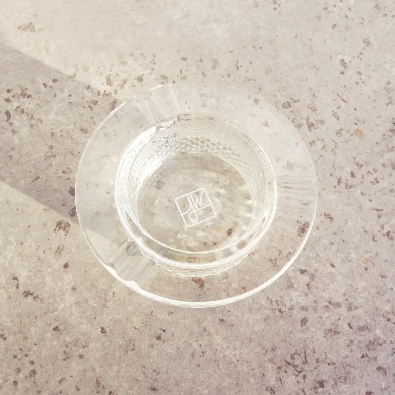 Jane West Twenties Collection Ashtray | Clear - Image 2