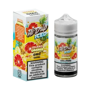 Hi-Drip Iced Island Orange 100ml Vape Juice
