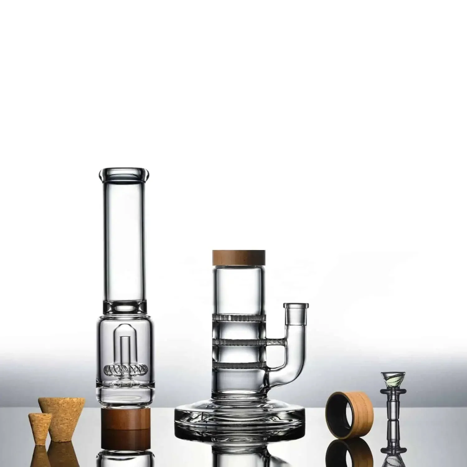 Vitae Glass Tri-UFO Bong 16" - Image 2