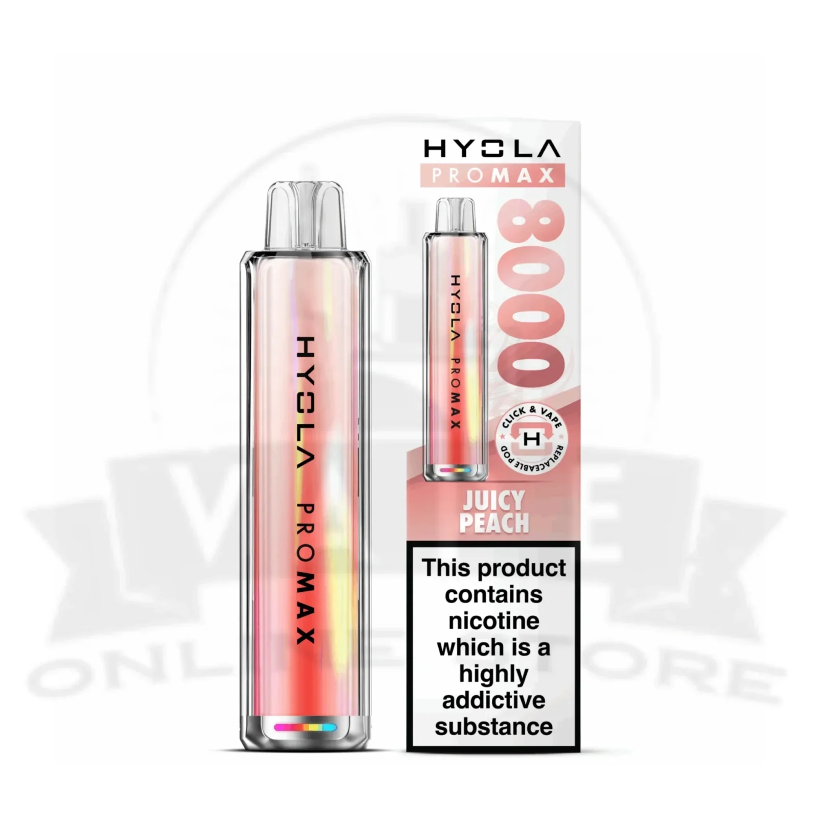 Box Of 10 Hyola Pro Max 8000 Prefilled Pod Kit | Wholesale Hyola Vapes - Image 2