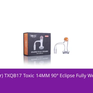 MKGlass (Banger) TXQB17 Toxic 14MM 90° Eclipse Fully Welded Terp Slurper Set