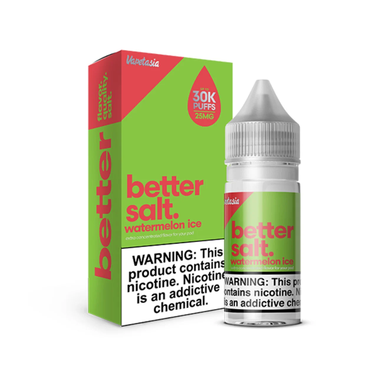Watermelon Ice 30ml E-Juice | Better Salt