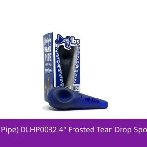 Dogg Lbs (Hand Pipe) DLHP0032 4" Frosted Tear Drop Spoon
