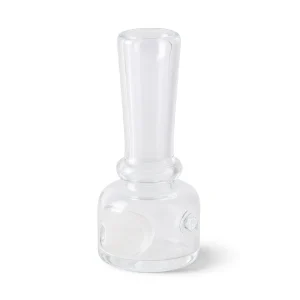 Glass Hand Pipe With Electric Plating