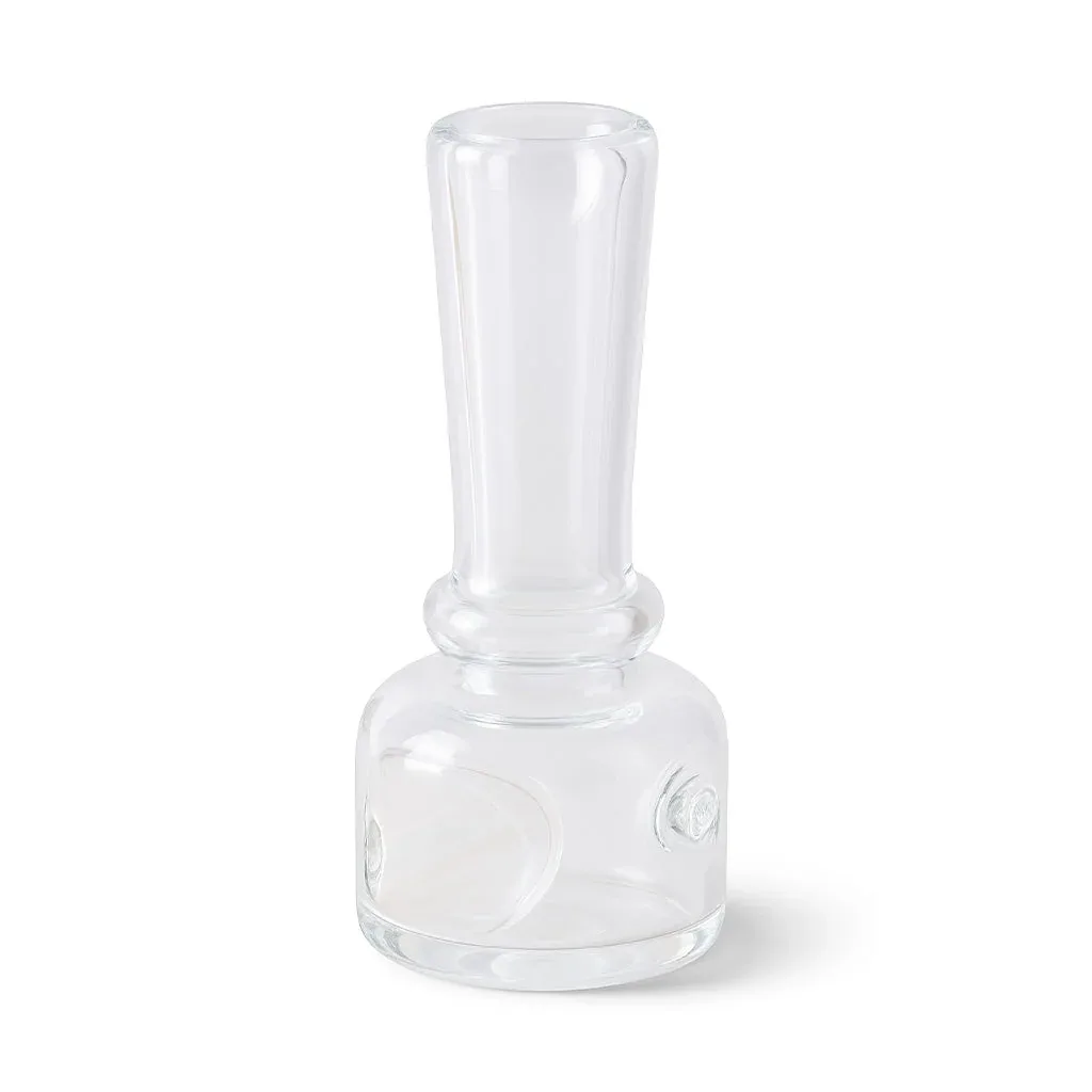 Glass Hand Pipe With Electric Plating