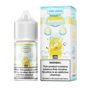 Salt Banana Freeze Tobacco Free Nicotine E-Juice 30ml | Pod Juice