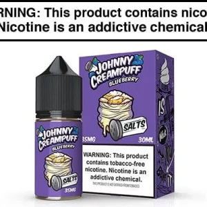 BLUEBERRY BY JOHNNY CREAMPUFF SALTS 30ML