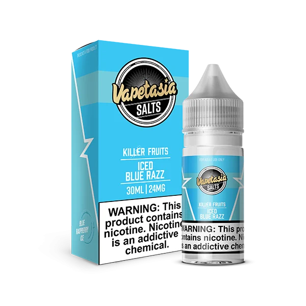 Vapetasia Killer Fruits Salt Iced Blue Razz eJuice