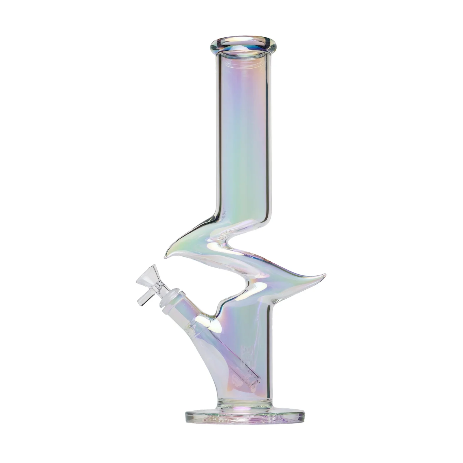 Human Grade Iridescent Zing Water Pipe - Image 2