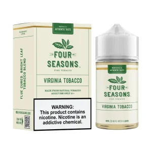 Virginia Tobacco 60ml E-Juice | Four Seasons