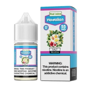 Pod Juice Hawaiian TF 30ml Nic Salt Vape Juice - 55mg (Synthetic Nicotine)