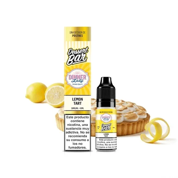 Dinner Lady Dessert Bar Lemon Tart 10ml Salt E‑Liquid