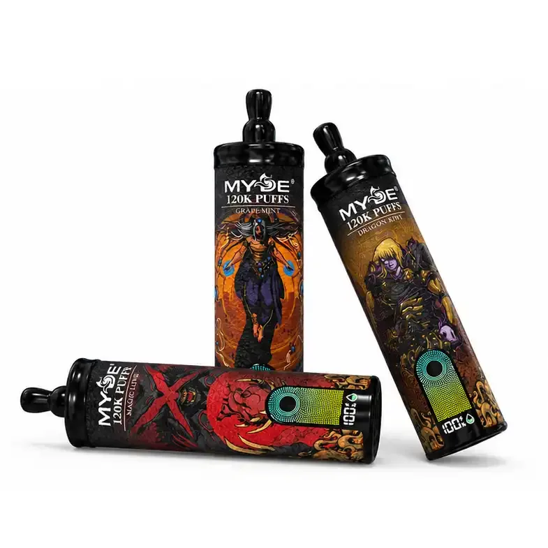 MYDE Shisha Sound 120000 120K Puffs Smart Screen Disposable Vapes Wholesale Bulk Buy - Image 2
