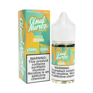 Salts Aloe Mango Synthetic Nicotine 30ml E-Juice | Cloud Nurdz