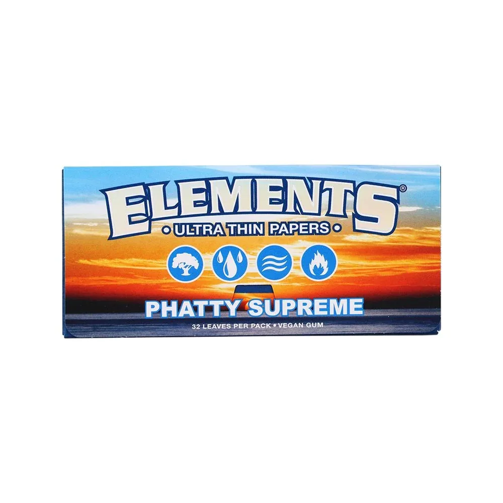 Elements Phatty Supreme Rolling Papers 24PC - Image 2