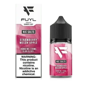 Dinner Lady FUYL Salts Strawberry Melon Apple 30ml