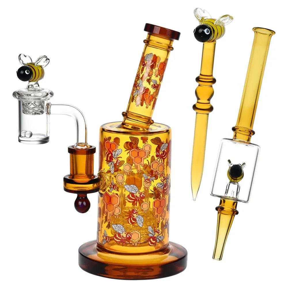 Pulsar Greatest Hits Series Glow Dab Rig Kit / 8" / 14mm F - Image 2
