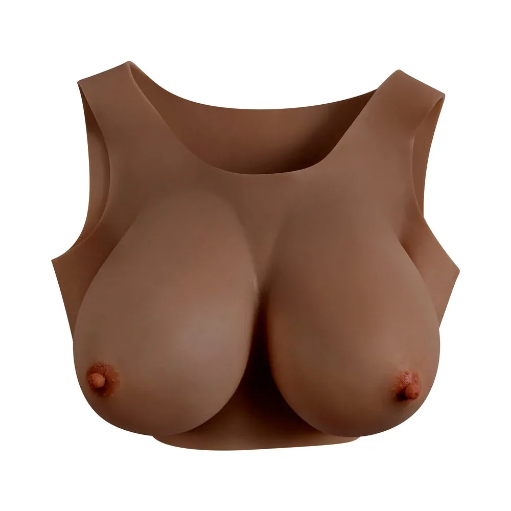Gender X Undergarments Plate E-Cup Silicone Dark - Image 2