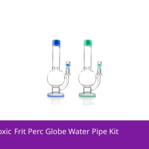 MKGlass TX87 Toxic Frit Perc Globe Water Pipe Kit