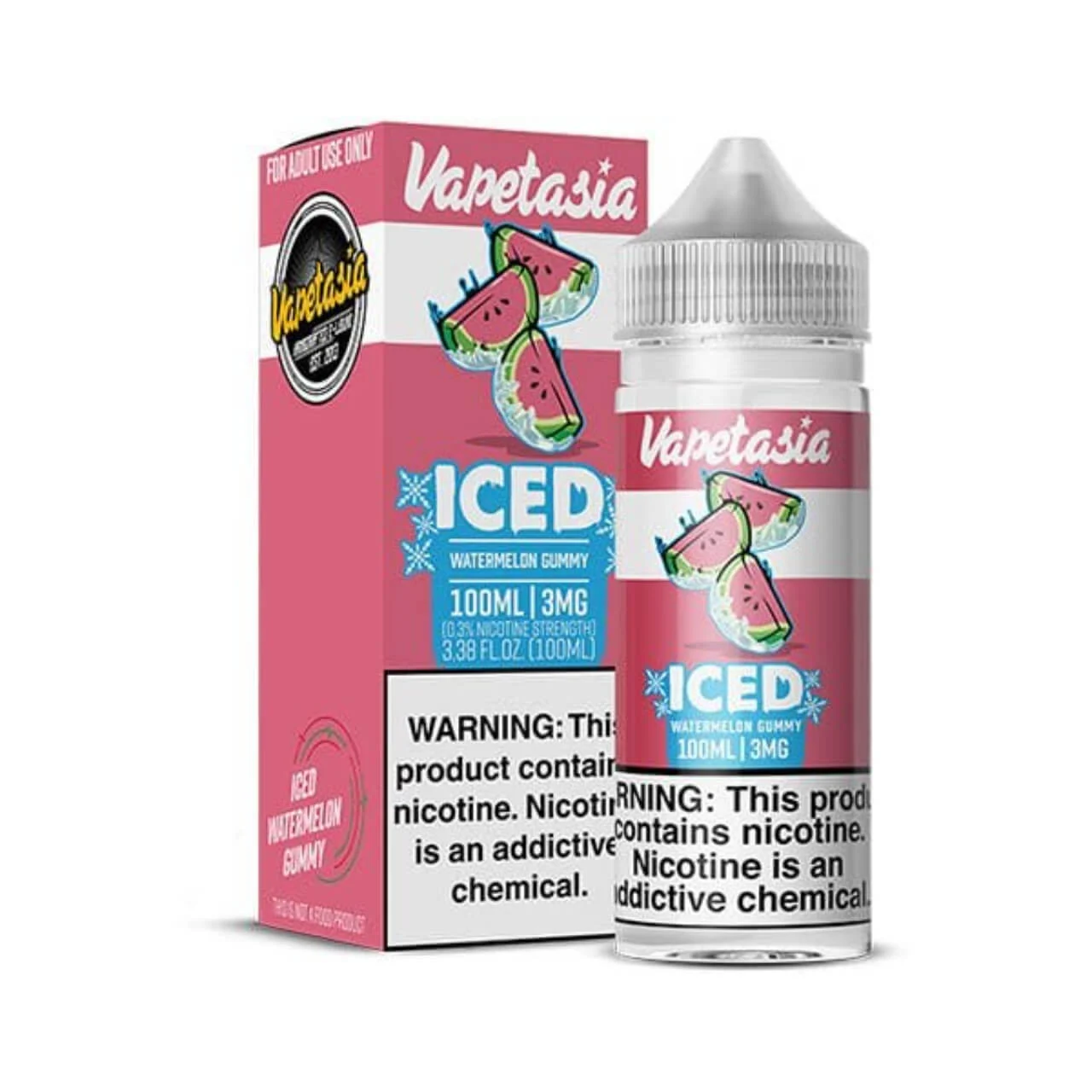 Killer Sweets Iced Watermelon Gummy 100ml Synthetic Nicotine E-Juice | Vapetasia