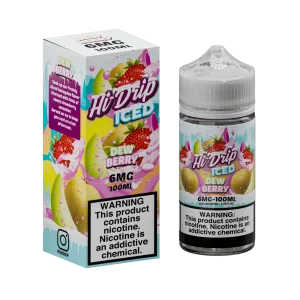 Hi-Drip Iced Dew Berry 100ml Vape Juice (100% off)