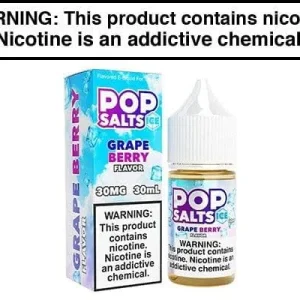GRAPE BERRY ICE BY POP SALTS 30ML