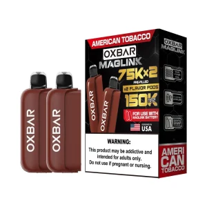 Oxbar Maglink Pre-filled Replacement Pod 75K Puffs | Pack of 2