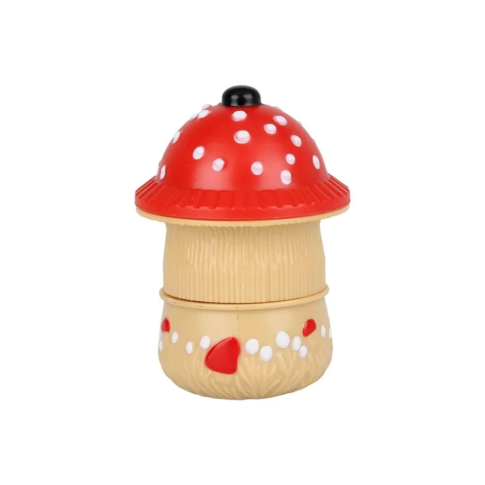 Mushroom Acrylic Grinder - 3pc / 1.5" 12ct - Image 2