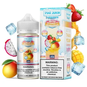 Pod Juice Mango Strawberry Dragonfruit Freeze E