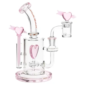 Pulsar Cupid Glass Dab Rig Set - 8.25" / 14mm F