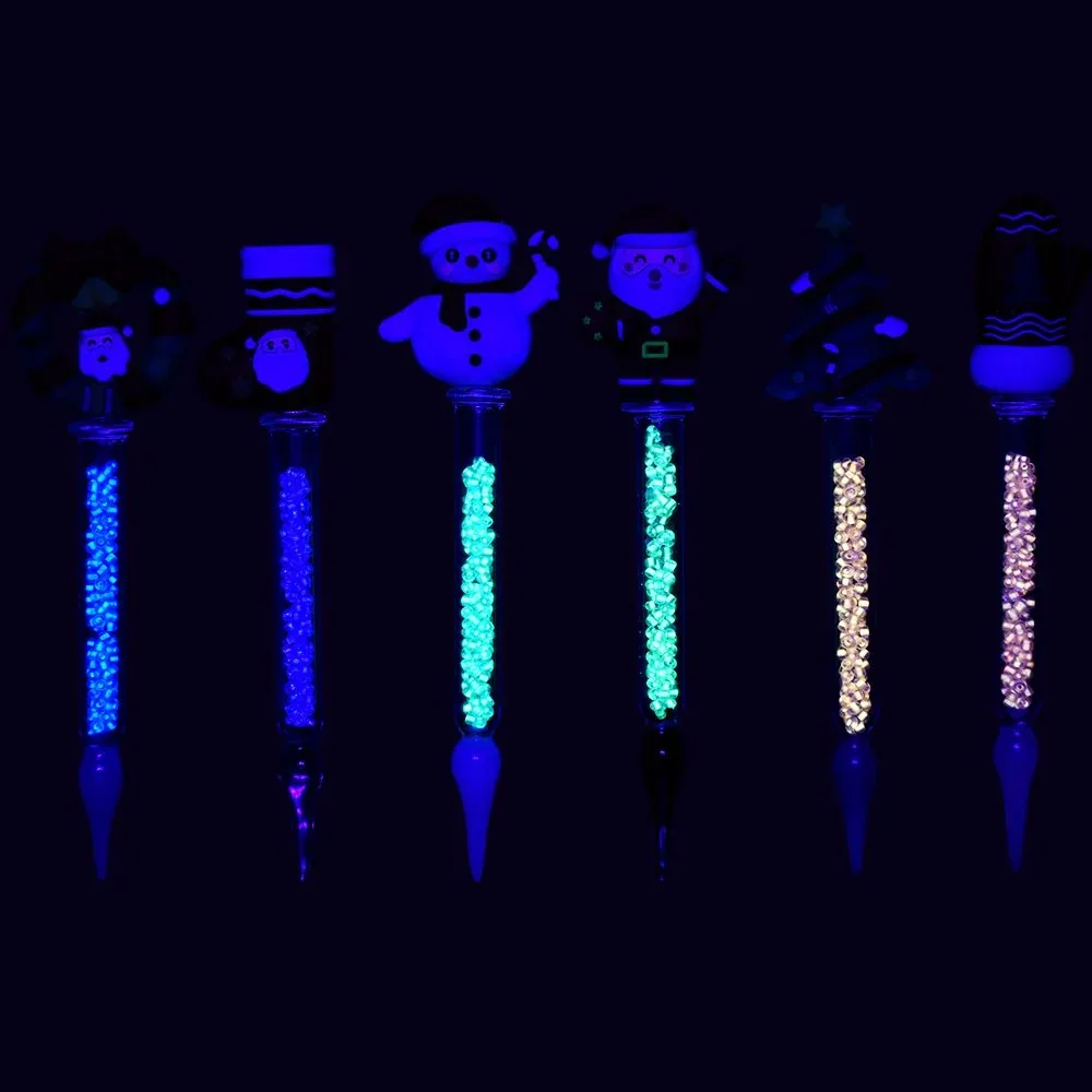 Christmas Collection Glow In The Dark Dab Tool - 6.75" / 6ct - Image 2
