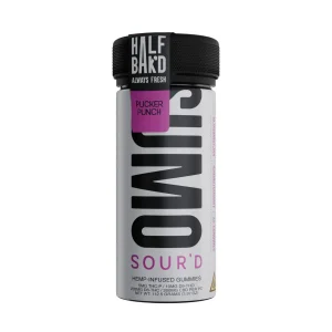 Half Bak'd Sumo Sour'D Blend Infused Gummies | 10000MG