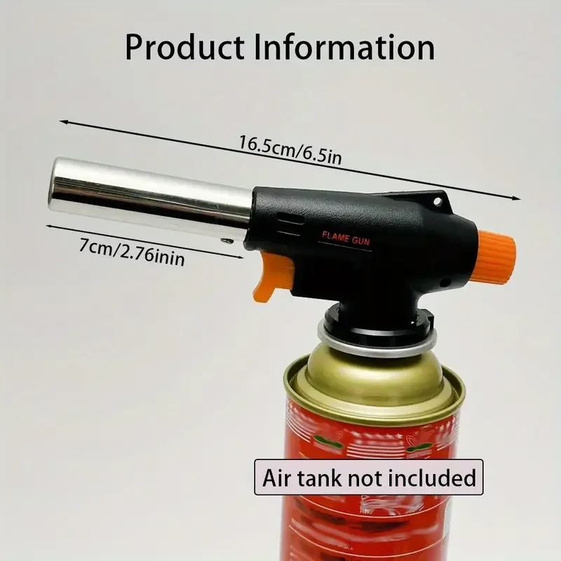 Professional Windproof Flame Butane Blowtorch